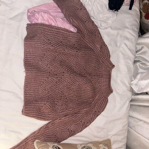 CHUNKY CROPPED SWEATER